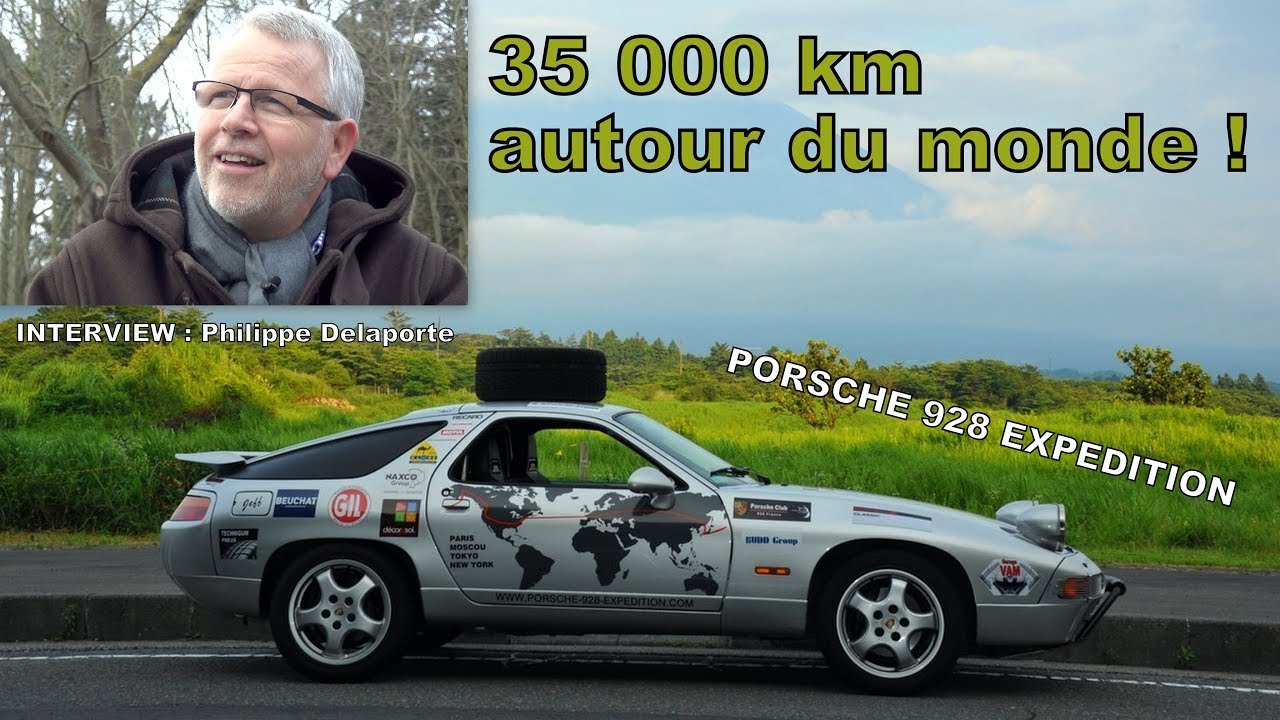Philippe Delaporte et sa Porsche 928 Expédition 🗺 ! - INTERVIEW 🎙