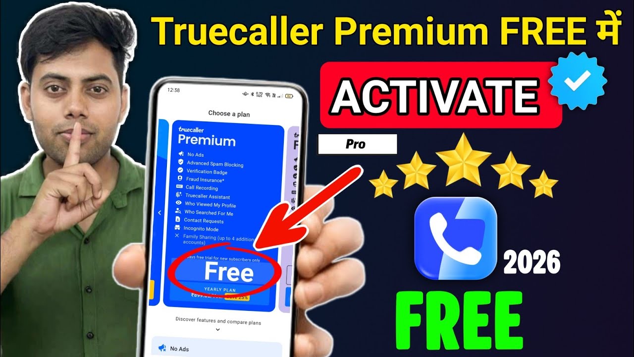 Truecaller Premium Free Me Kaise Le 2026 | Truecaller Premium Free Trick | Official Method