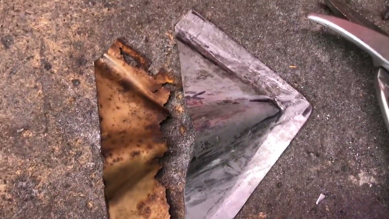 Rusty Truck Door Repair, BBR Crew Cab,