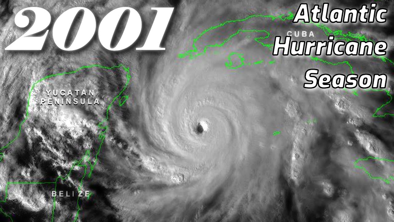 2001 Atlantic Hurricane Season Animation v.3