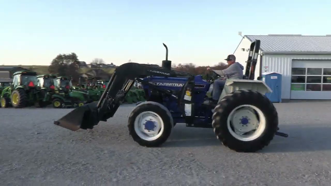 2005 FarmTrac 665 Open Station Tractor w/ Loader! For Sale by Mast Tractor Sales