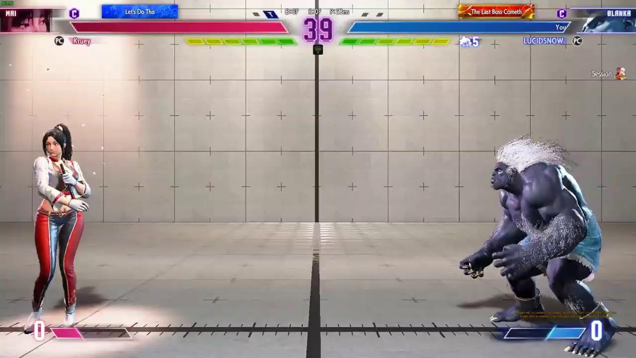 SF6 Battlehub Session Lucidsnow Blanka