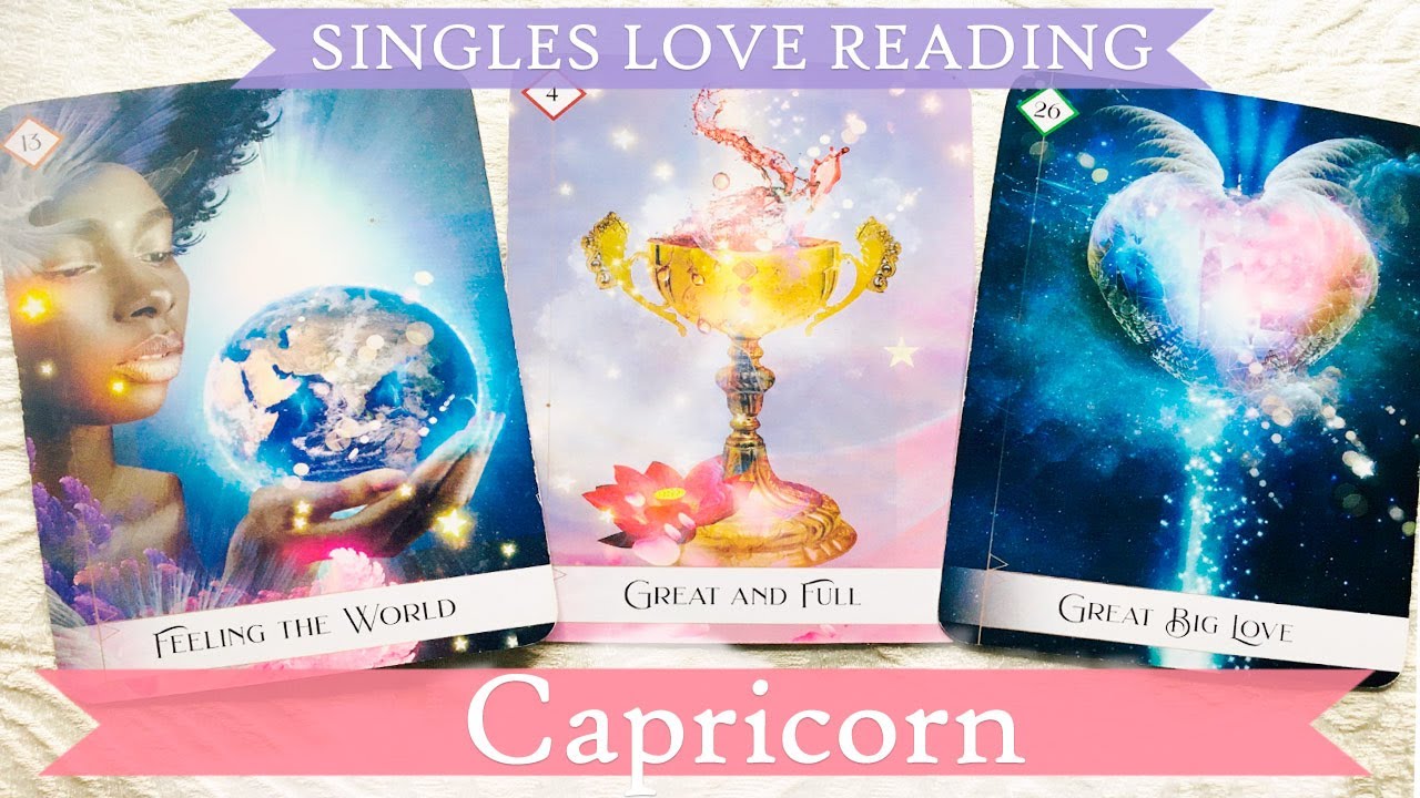 Capricorn Singles You're about to get the royal treatment if you're open to this person!