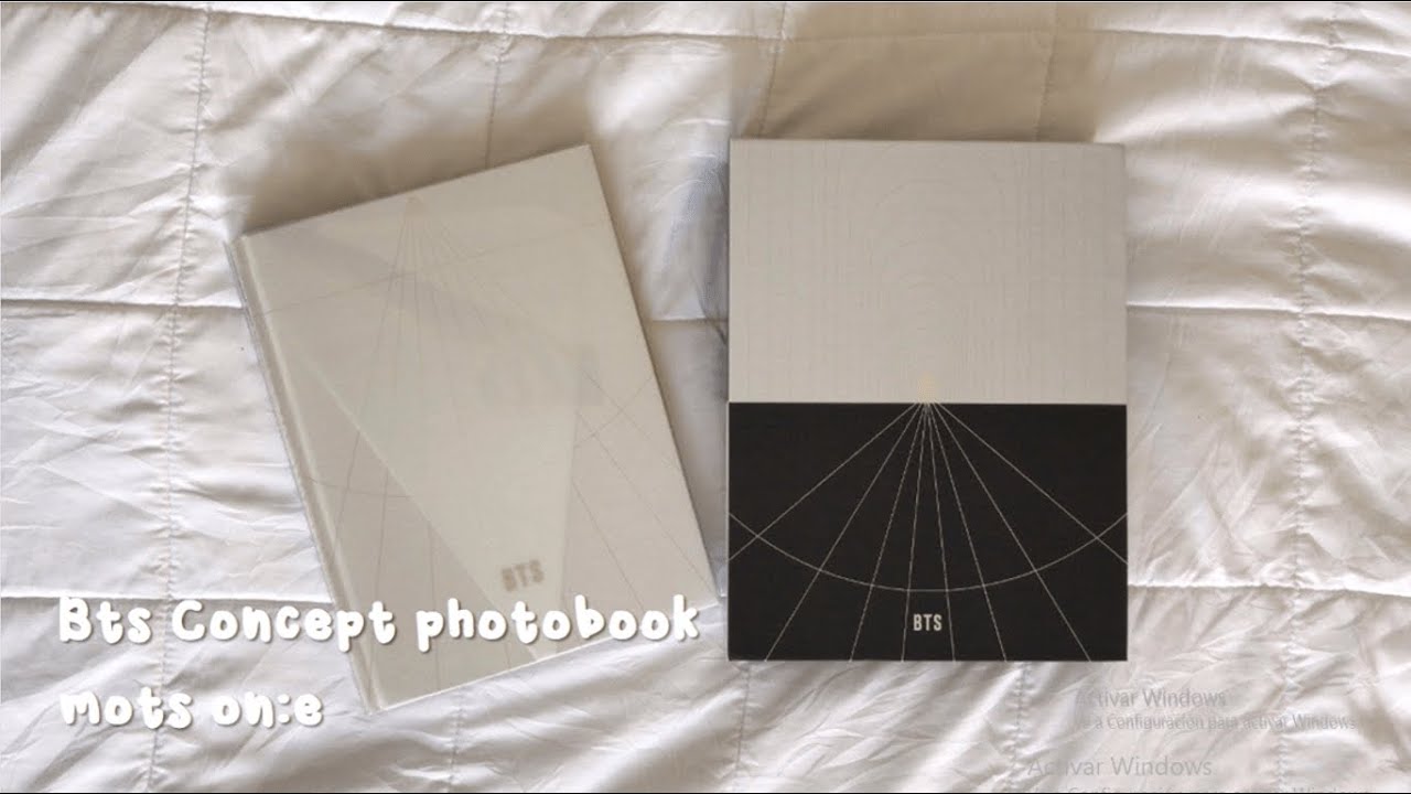 unboxing Bts set concept photobook mots on:e + clue ver (en español)