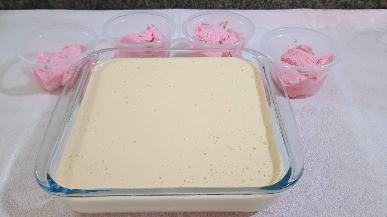  Mouse Especial sem gelatina, leite condensado e sem creme de Leite e sem água com opções 