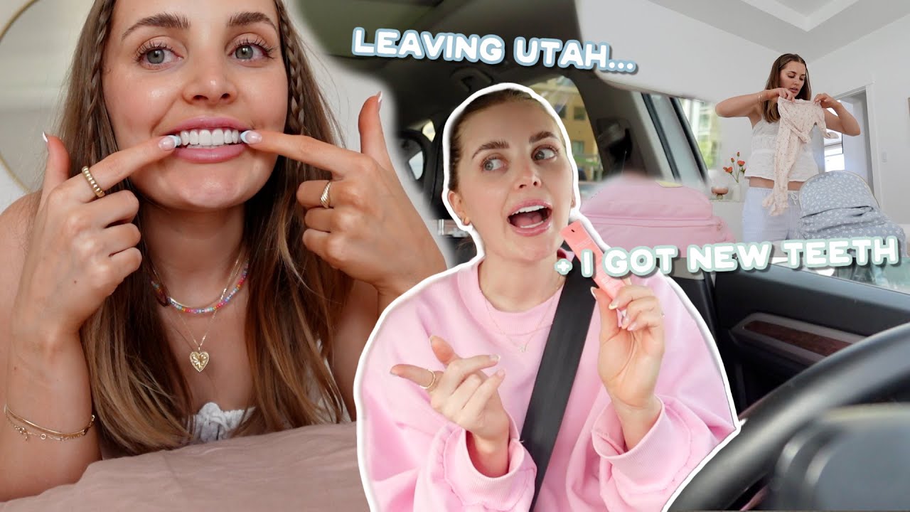 Я уезжаю из Юты... и у меня также появились новые зубы.