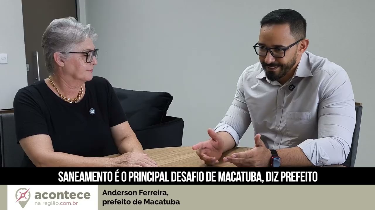 Saneamento é o principal desafio de Macatuba, diz prefeito