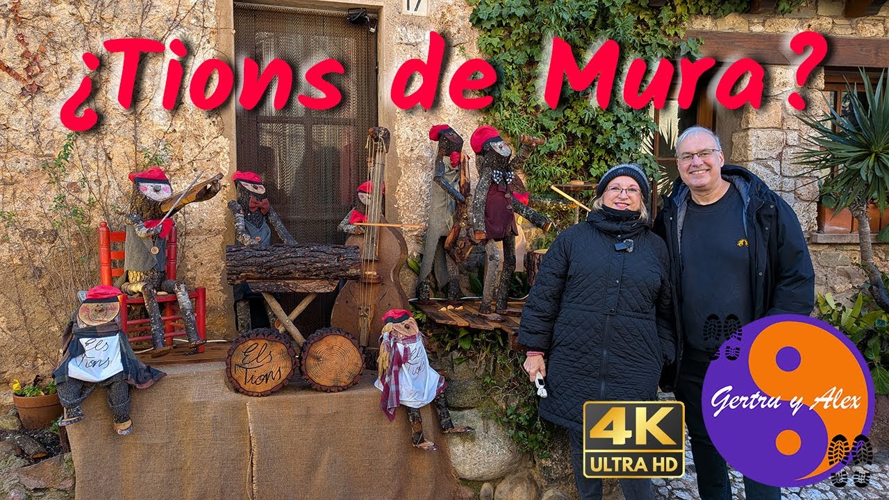 Buscando Tions por el pueblo de Mura, la Navidad más original de Cataluña.