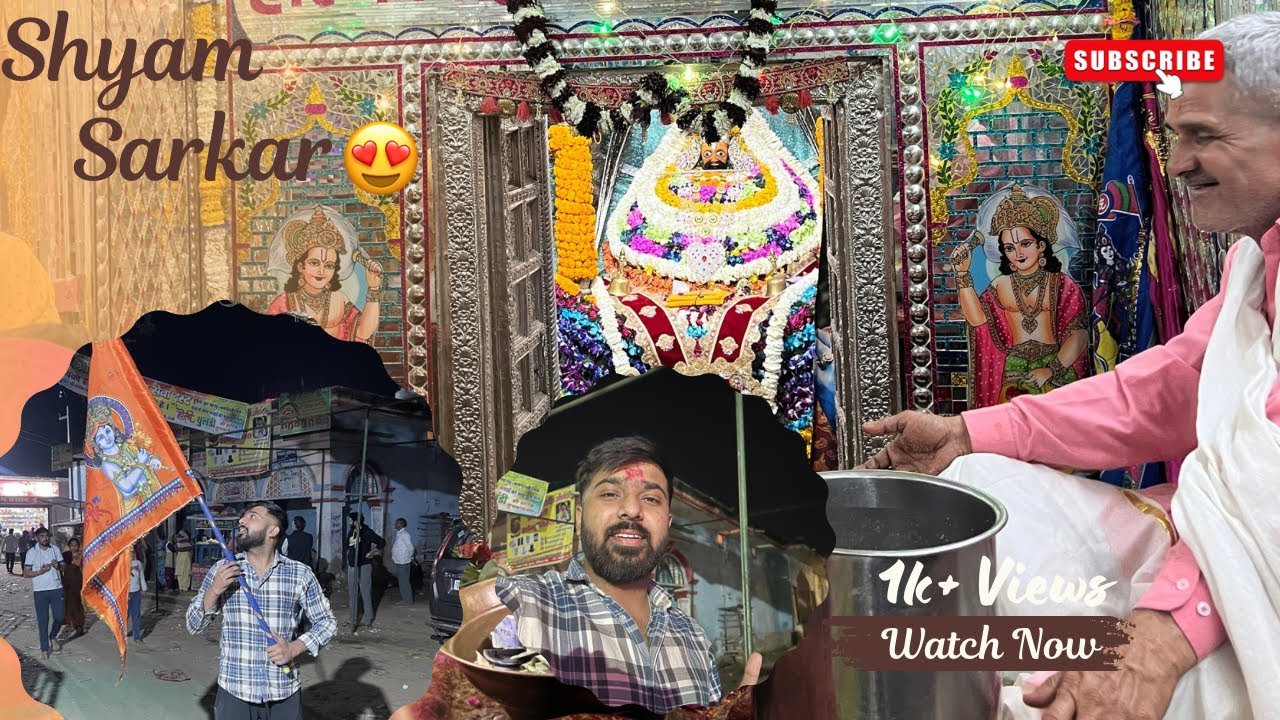 Shyam Baba Ke Darshan Jaitpur Dham 😍🙏 || Lucky Sharma vlogs