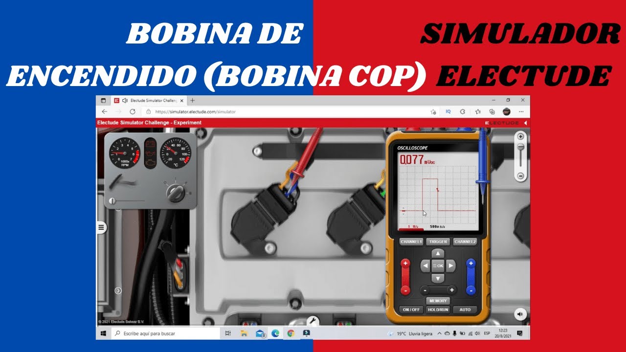 ¿Bobina de encendido? | Bobina COP | Simulador ELECTUDE