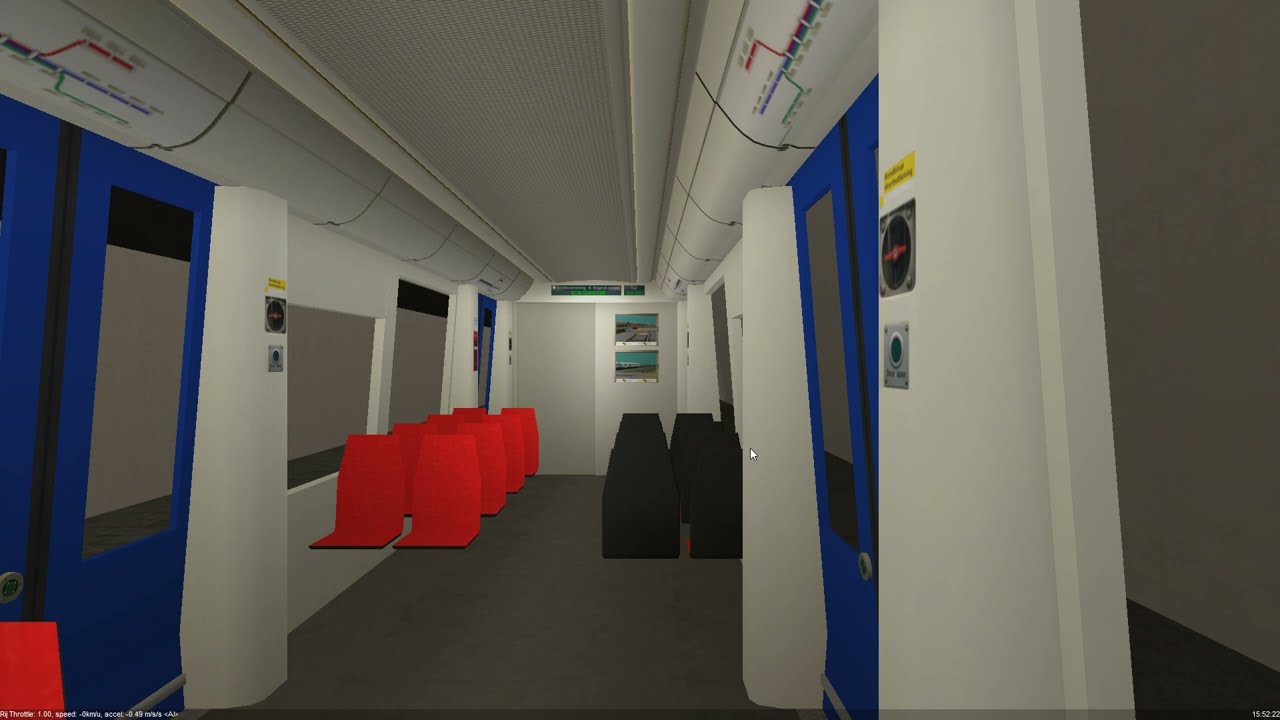 Metro Simulator Beta 3.17.1 Simvliet 2020 D From Strandboulevard-Simvlet Centraal