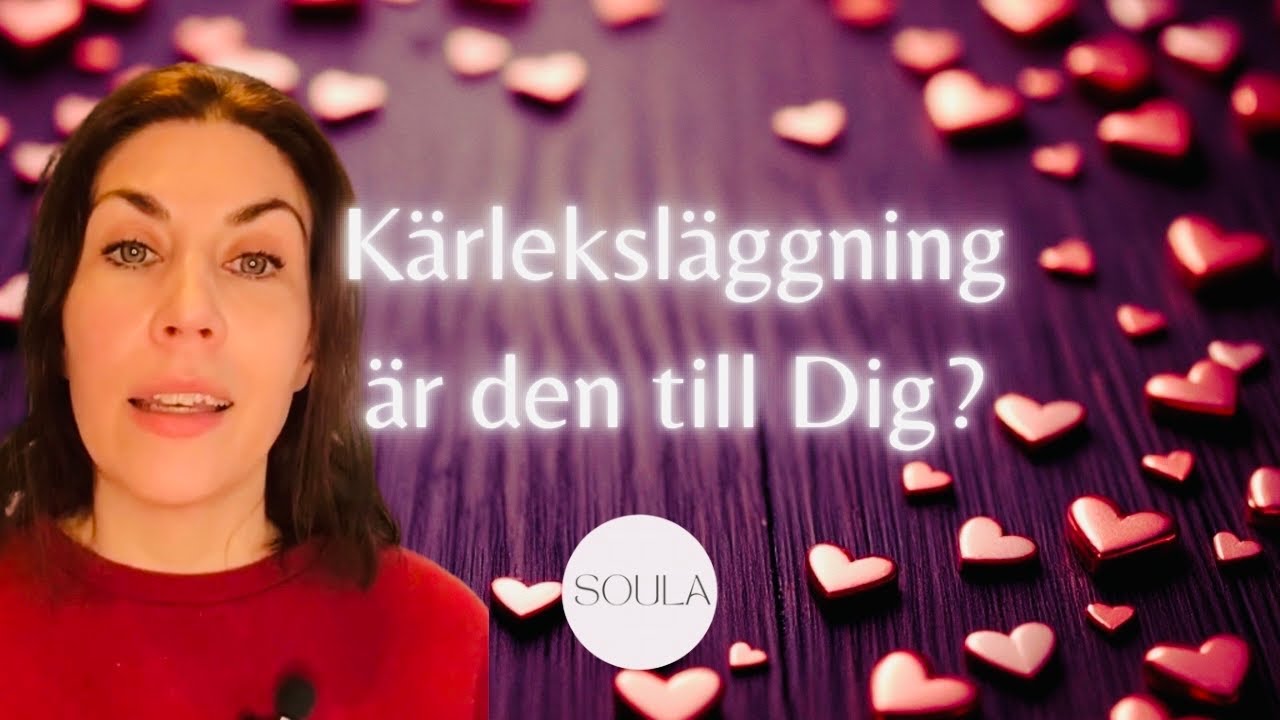 Kärleksläggning -är den till dig? 🌿 (English subs) Love Reading - is it for you?