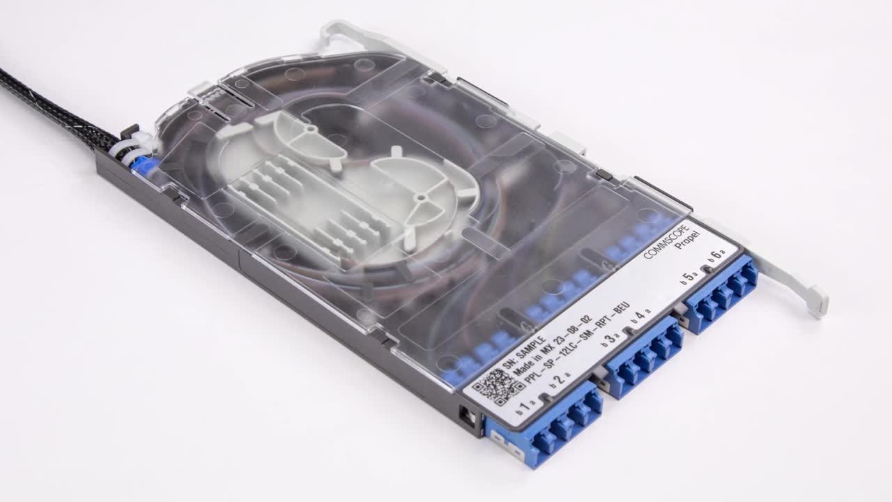 Propel - 6 Port Mass Fusion Splice Cassette