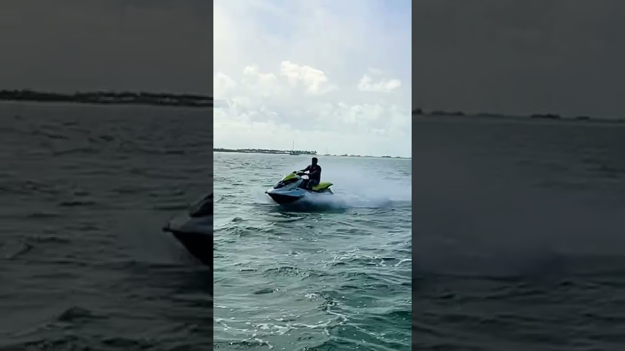 My friend riding jet ski for first time | watch until end😂 #shorts #ytshorts #youtubeshorts #usa