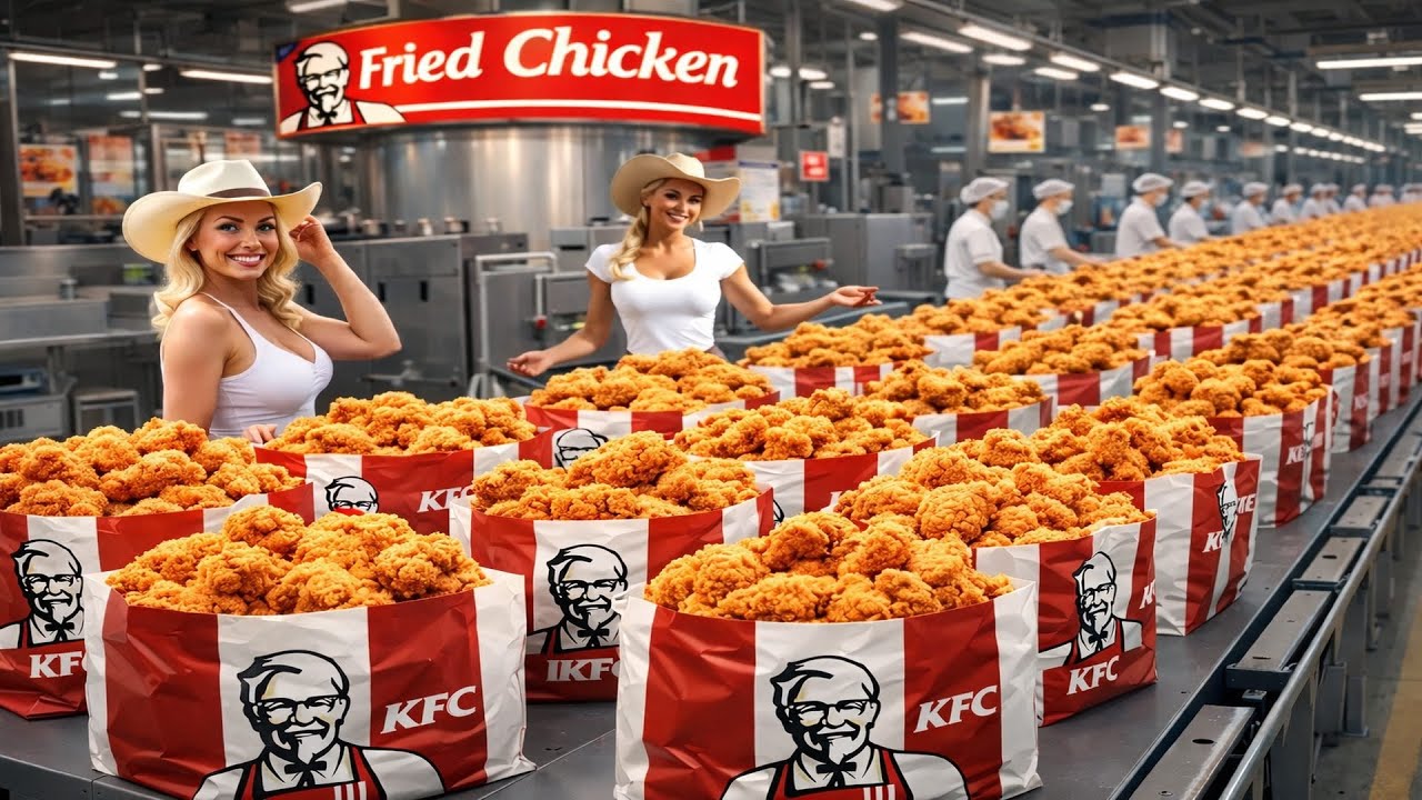 KFC vs McDonalds Which Fast Food Chain Makes BETTER Chicken Burgers I Next Level Factory