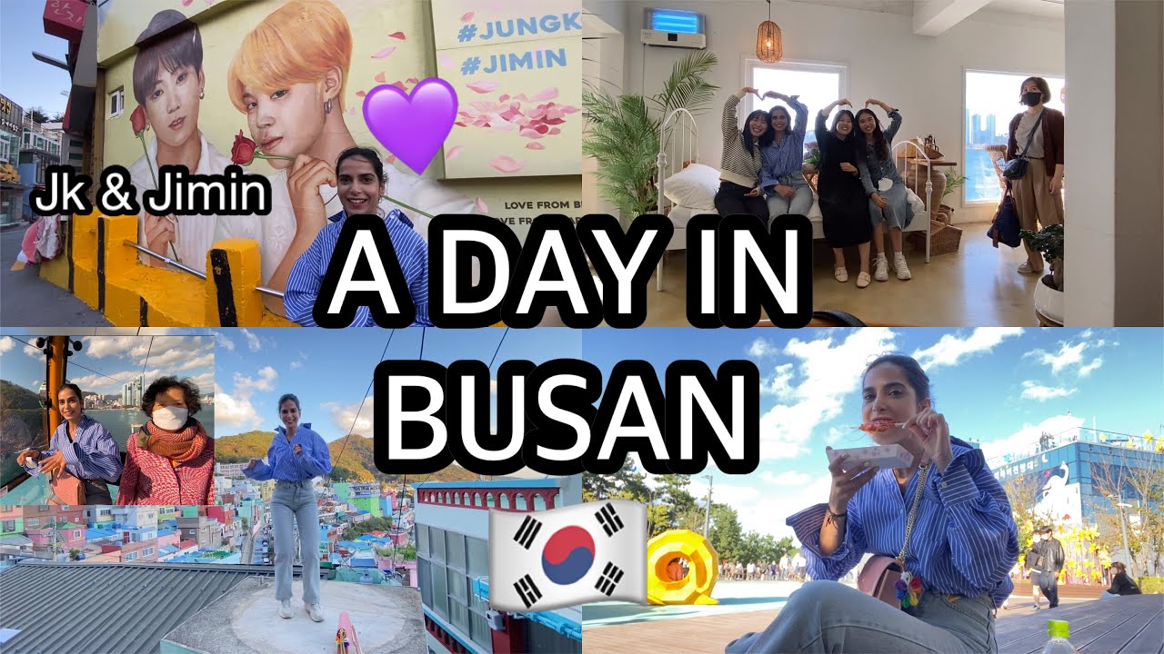 🇰🇷ДЕНЬ В ПУСАНЕ: видеоблог о первом посещении Пусана💜