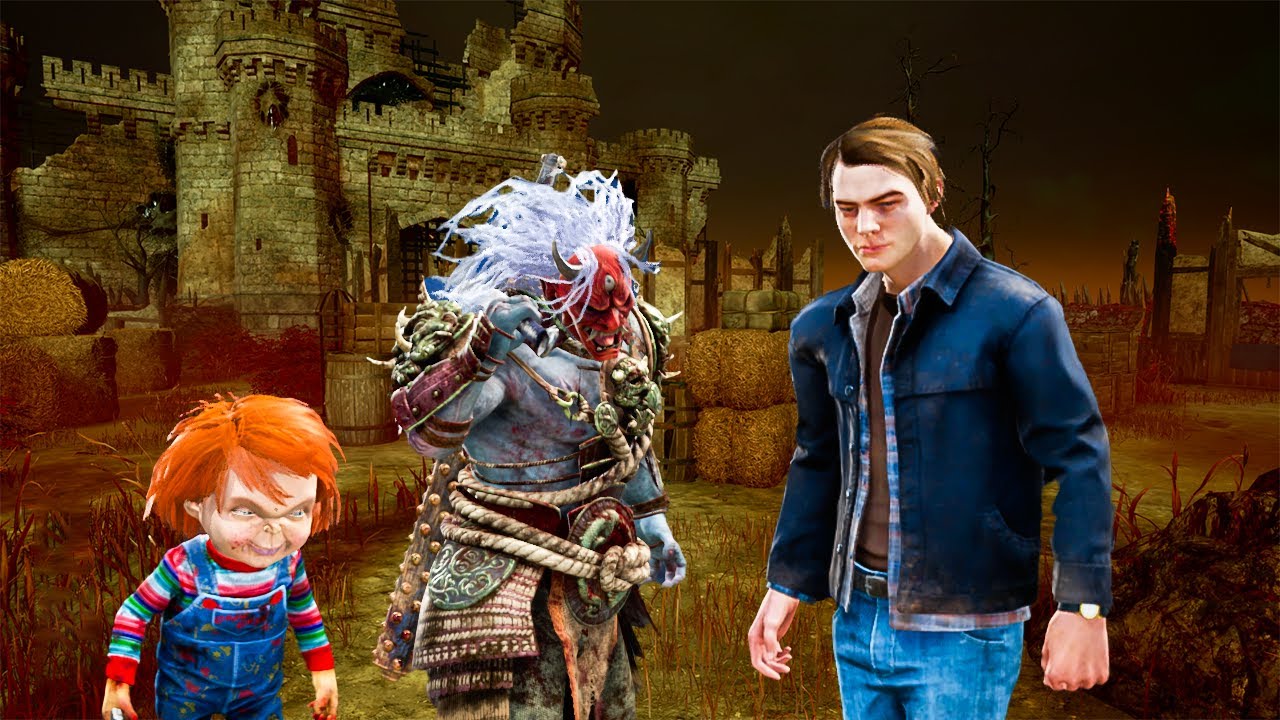 Survivor vs Oni & Chucky Gameplay | Dead by Daylight (No Commentary)