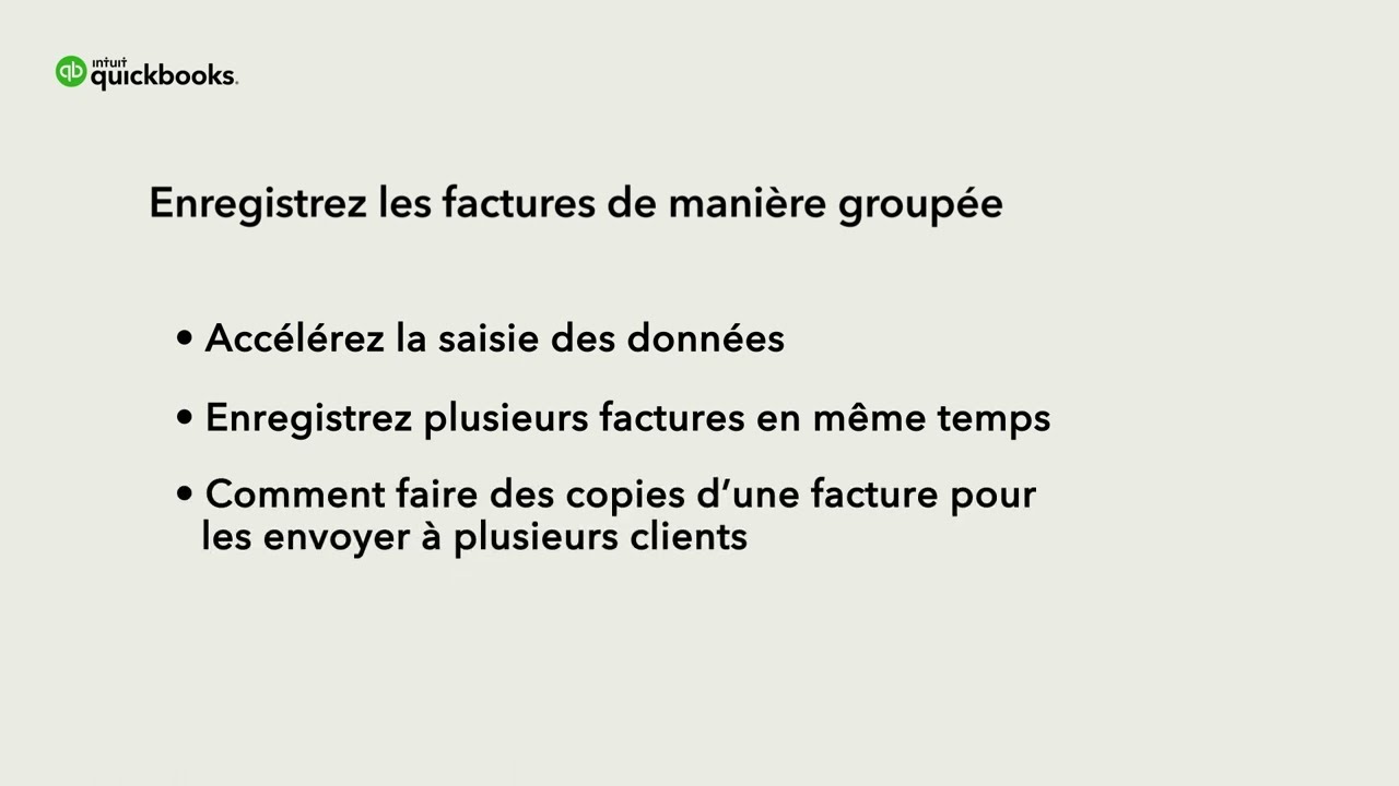 Comment créer des factures par lot | Avancé