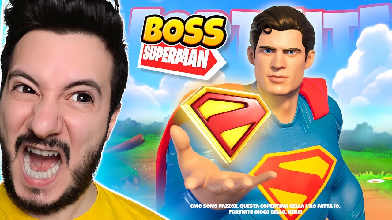 VINCO COME SUPERMAN BOSS su FORTNITE 🔥Capitolo 6 Stagione 3