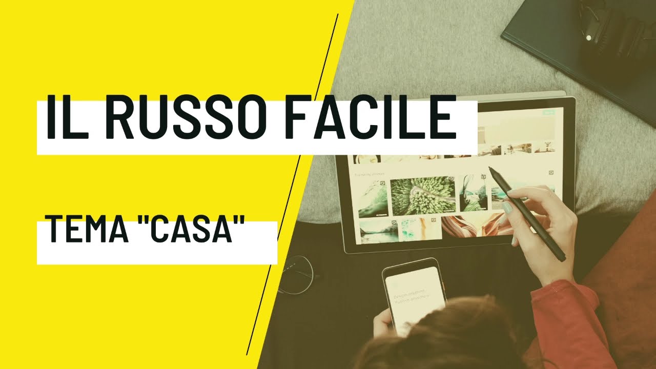 GLI OGGETTI IN CASA in Russo con traduzione in italiano (casa, palazzo, tetto, finestra, tavolo..)