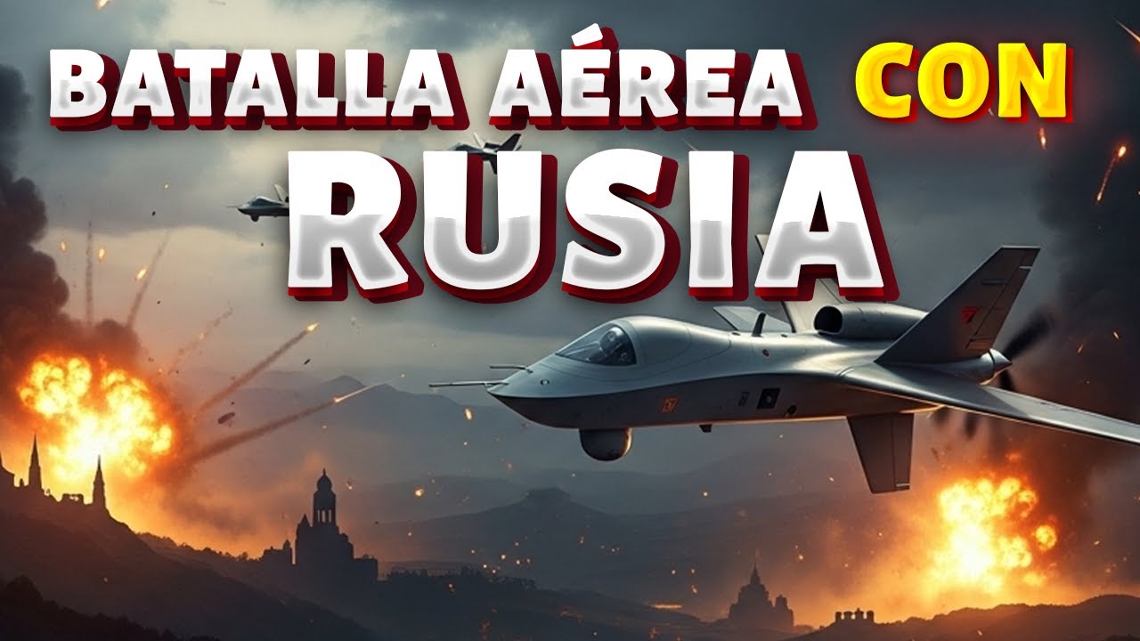 BATALLA AÉREA con Rusia: aviones de Putin DESTROZADOS! Ucrania GOLPEA la aviación del Kremlin