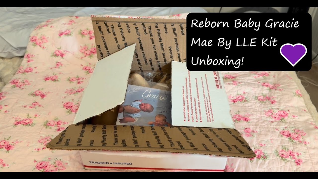 Reborn Baby Gracie Mae By LLE Kit Unboxing!