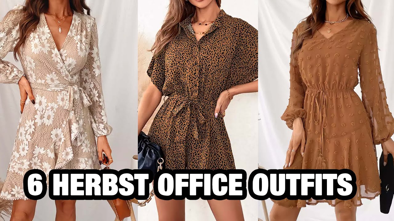 Herbst Office Outfits ohne Crop Top mit CUPSHE
