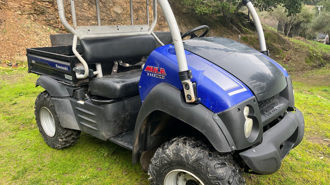Замена пыльника CV Kawasaki Mule 610 XC 2011 года