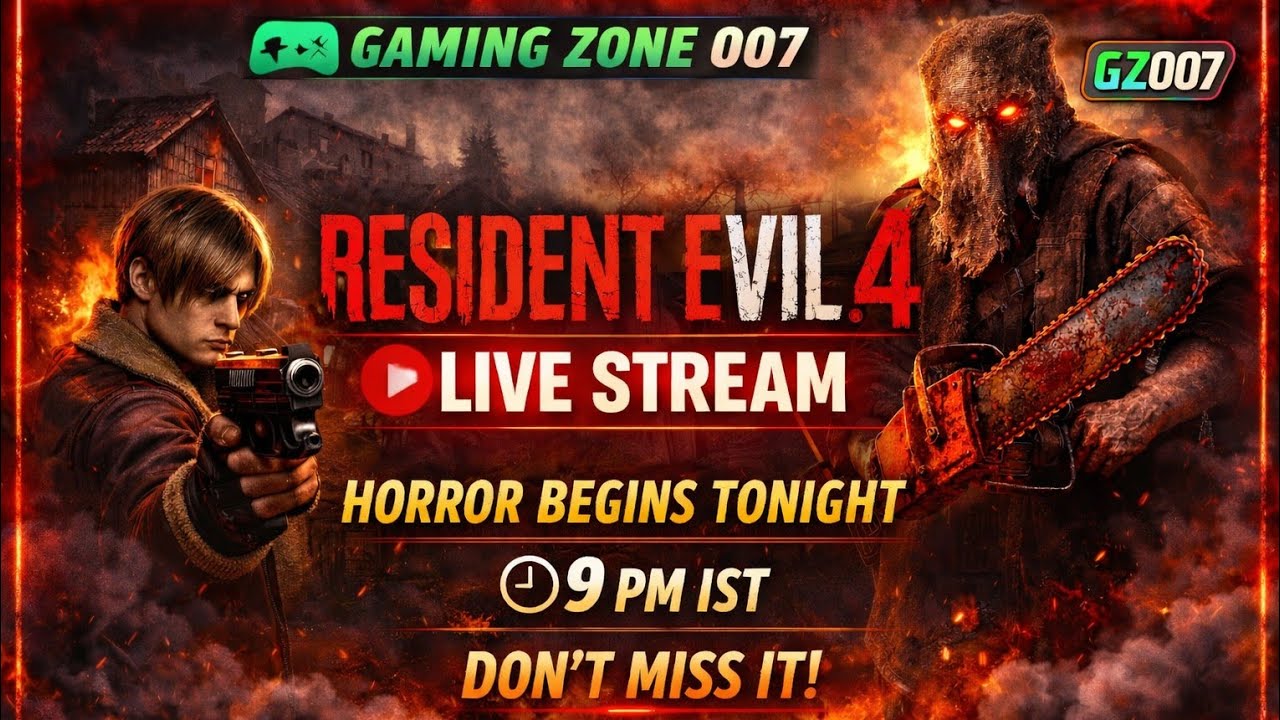 Resident Evil 4. Gameplay live.