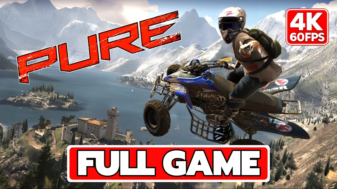 PURE Longplay Full Game Walkthrough (4K 60FPS) - No Commentary