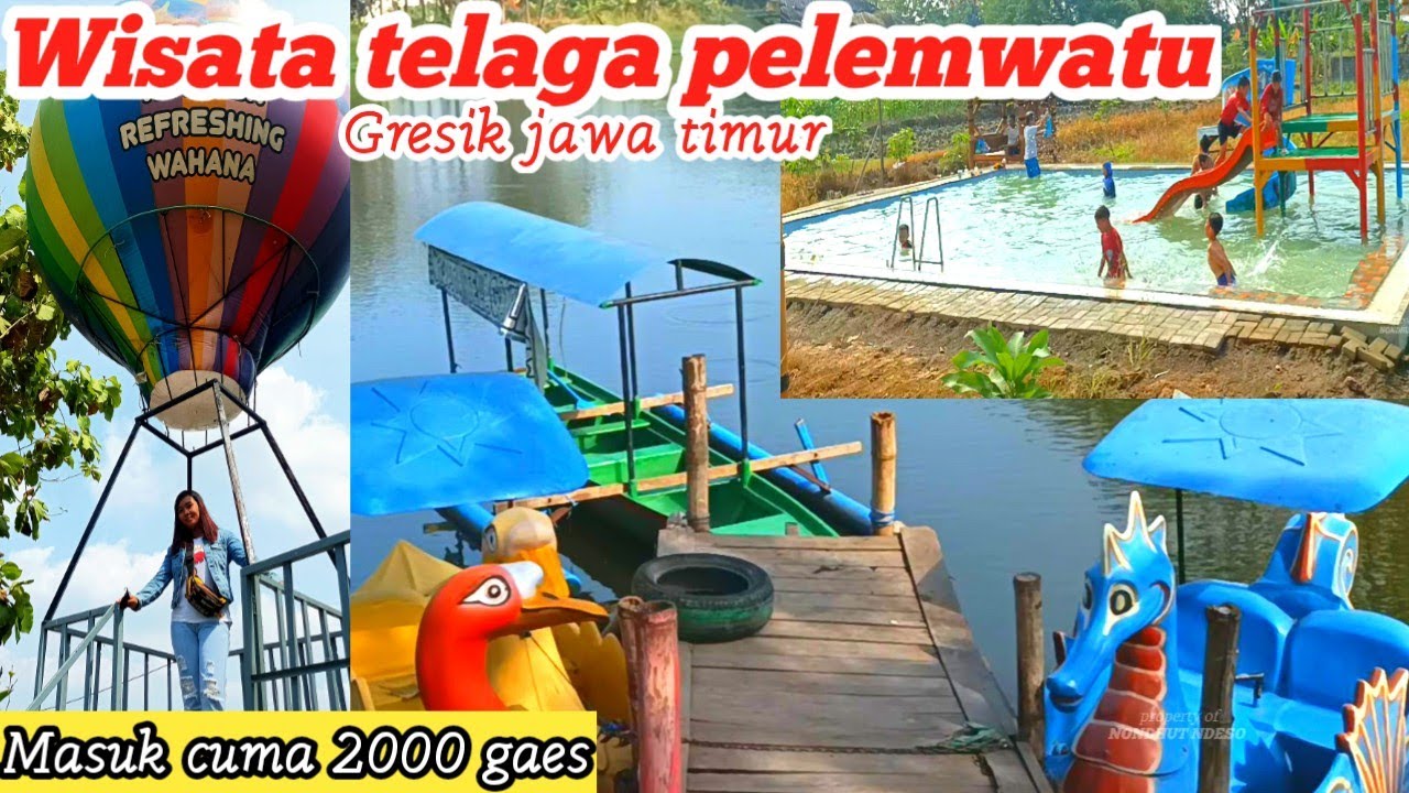 Belum banyak yang tau tempat wisata ini wisata telaga pelemwatu gresik