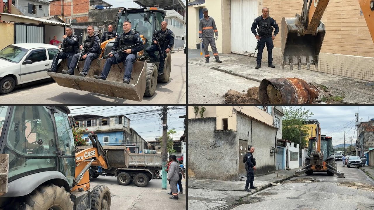Operação Barricada Zero começa em cinco municípios do estado do Rio de Janeiro, no Brasil | AFP