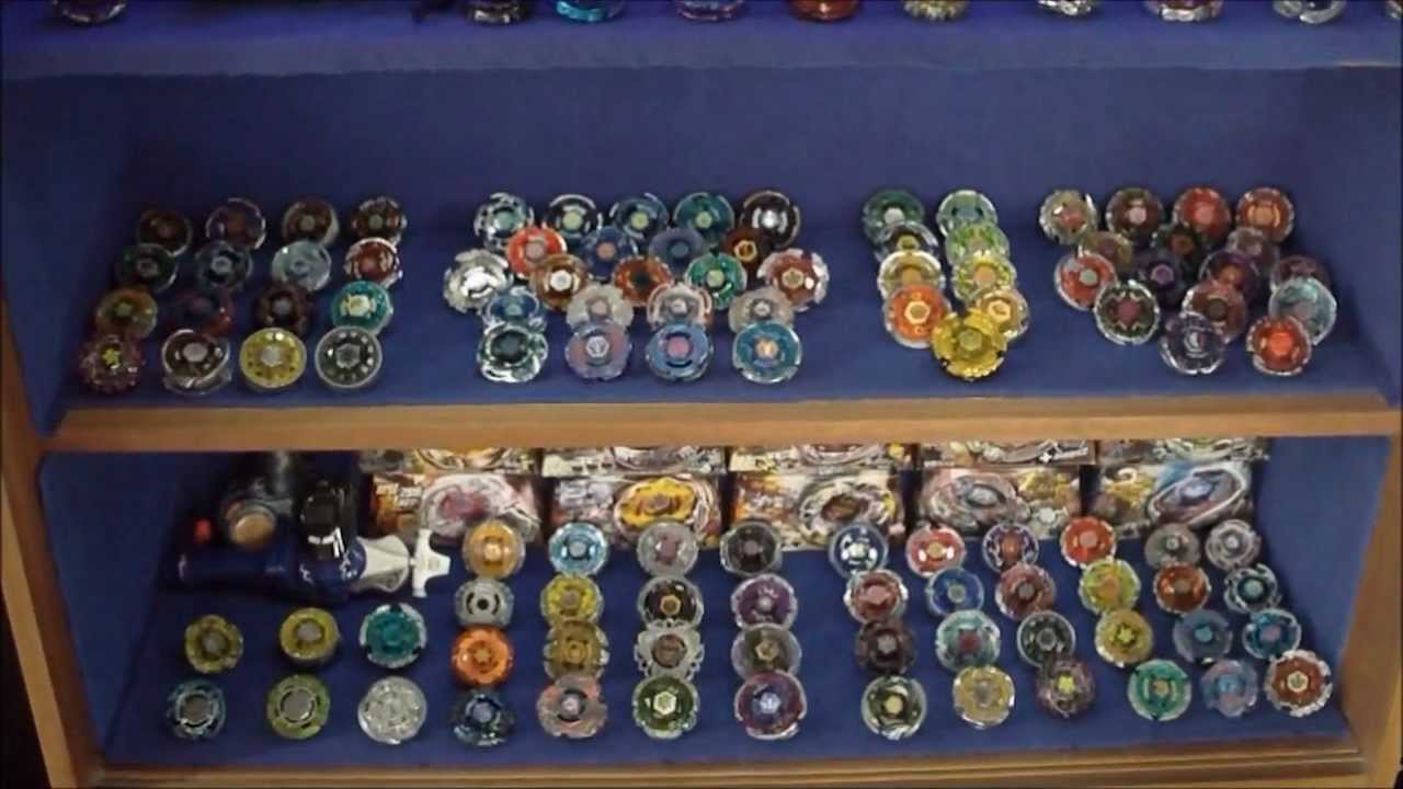 The BIGGEST Beyblade Collection in the World by StardustDragonful 2012 Preview HD! 100 and More!