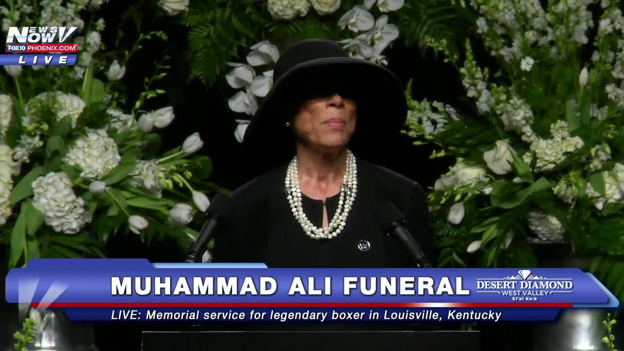 Muhammad Ali funeral: Widow Lonnie Ali remembers the boxing icon