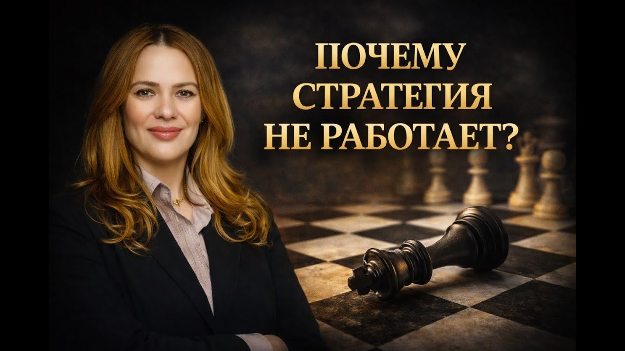 Почему стратегия не работает и как СЕО понять, что он не в кризисе, а в переходе #85ИннаСмирнова