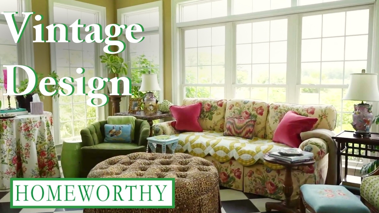 VINTAGE INTERIOR DESIGN | Historic Homes and Cherished Antiques
