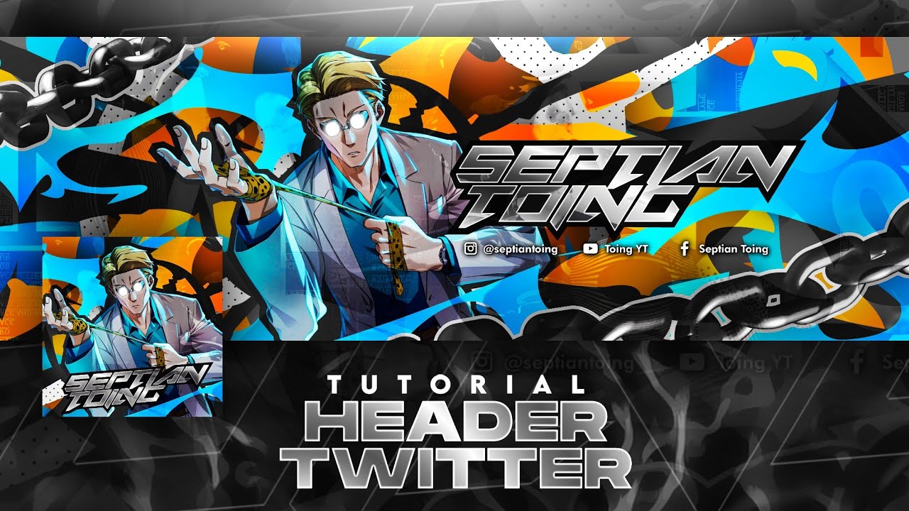 Tutorial - How to make a cool Gfx Anime Brush Header - Photoshop Touch Android