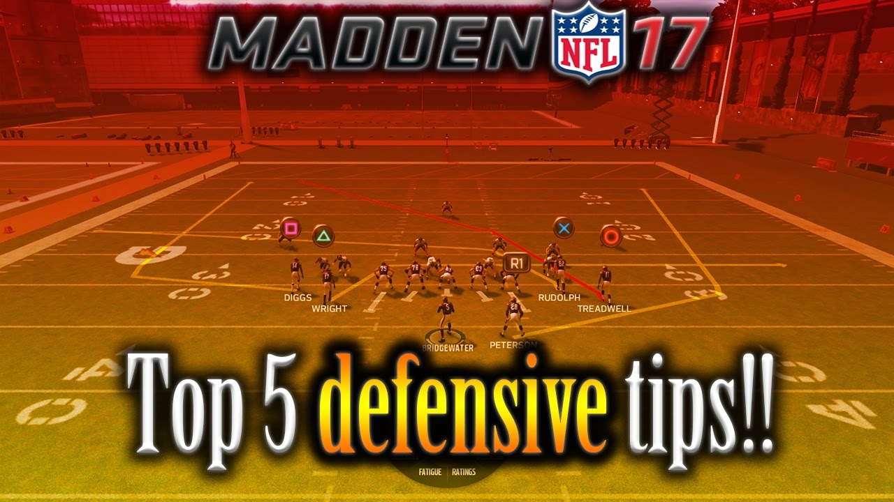 PLAYING LOCKDOWN DEFENSE IN MADDEN 17 ! TOP 5 TIPS TO IMPROVE YOUR DEFENSE ONLINE !