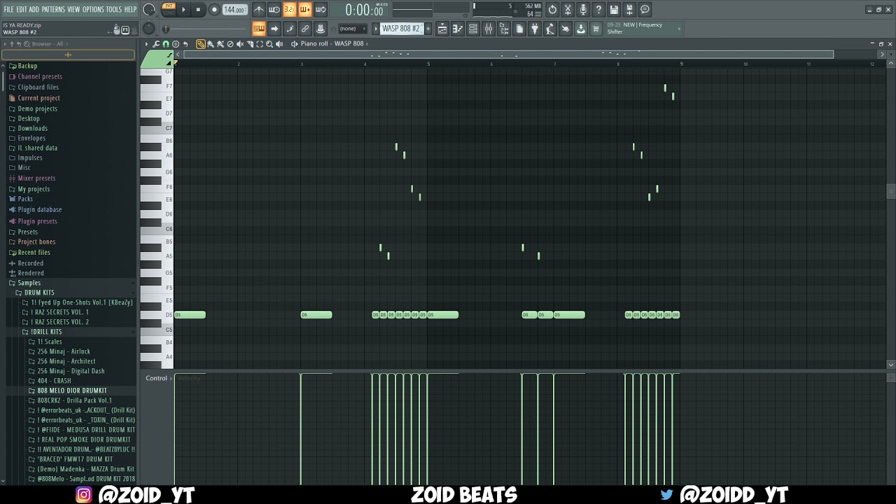 KAY FLOCK - IS YA READY FL STUDIO REMAKE (FLP DOWNLOAD) (INSTRUMENTAL) | DECONSTRUCTED