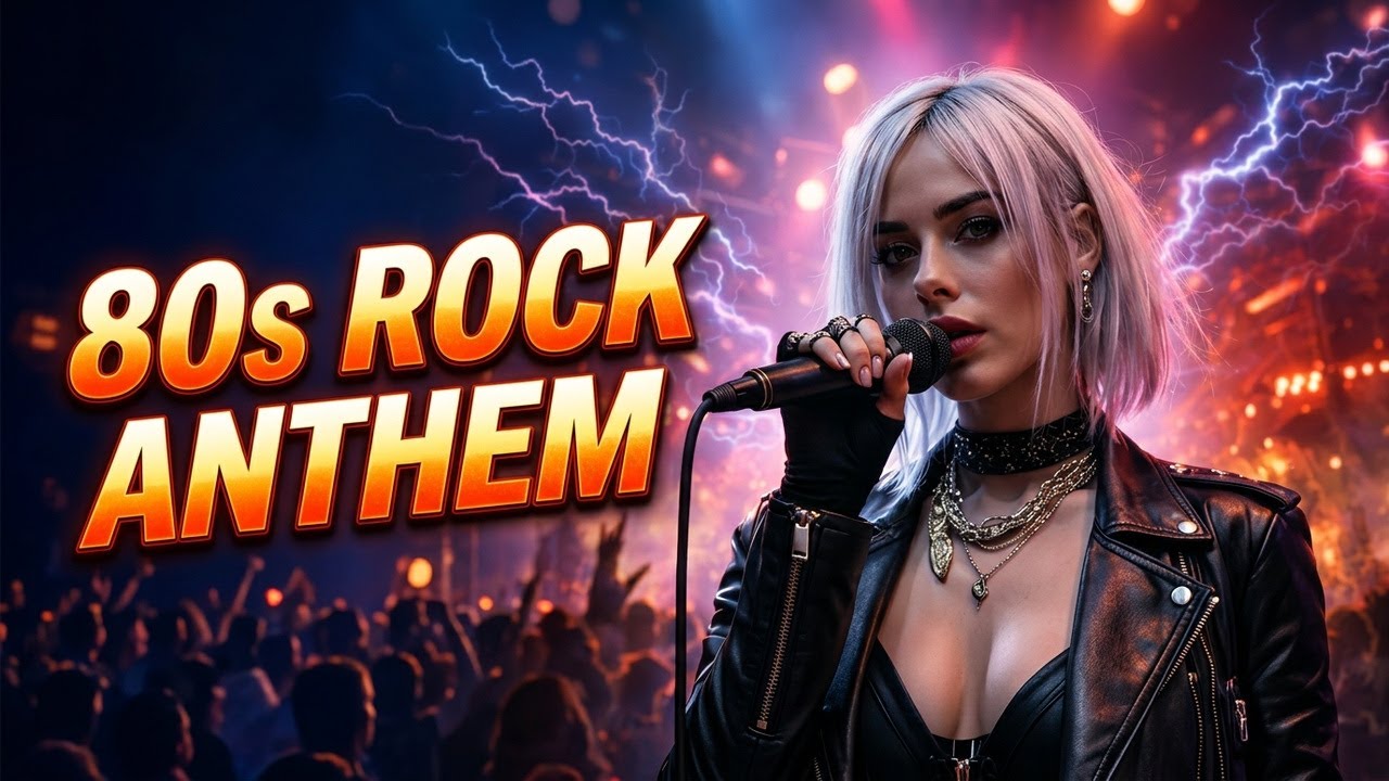 Elektra Storm – Wired to Explode  80s Female Rock Anthem  Classic Glam Rock Vibes