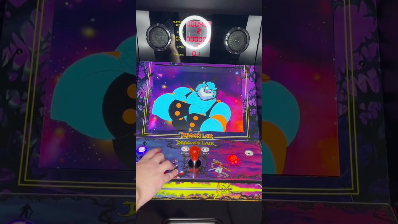 Is It WORTH It? MUST WATCH Honest Review On Dragons Lair Arcade1UP Arcade Machine!