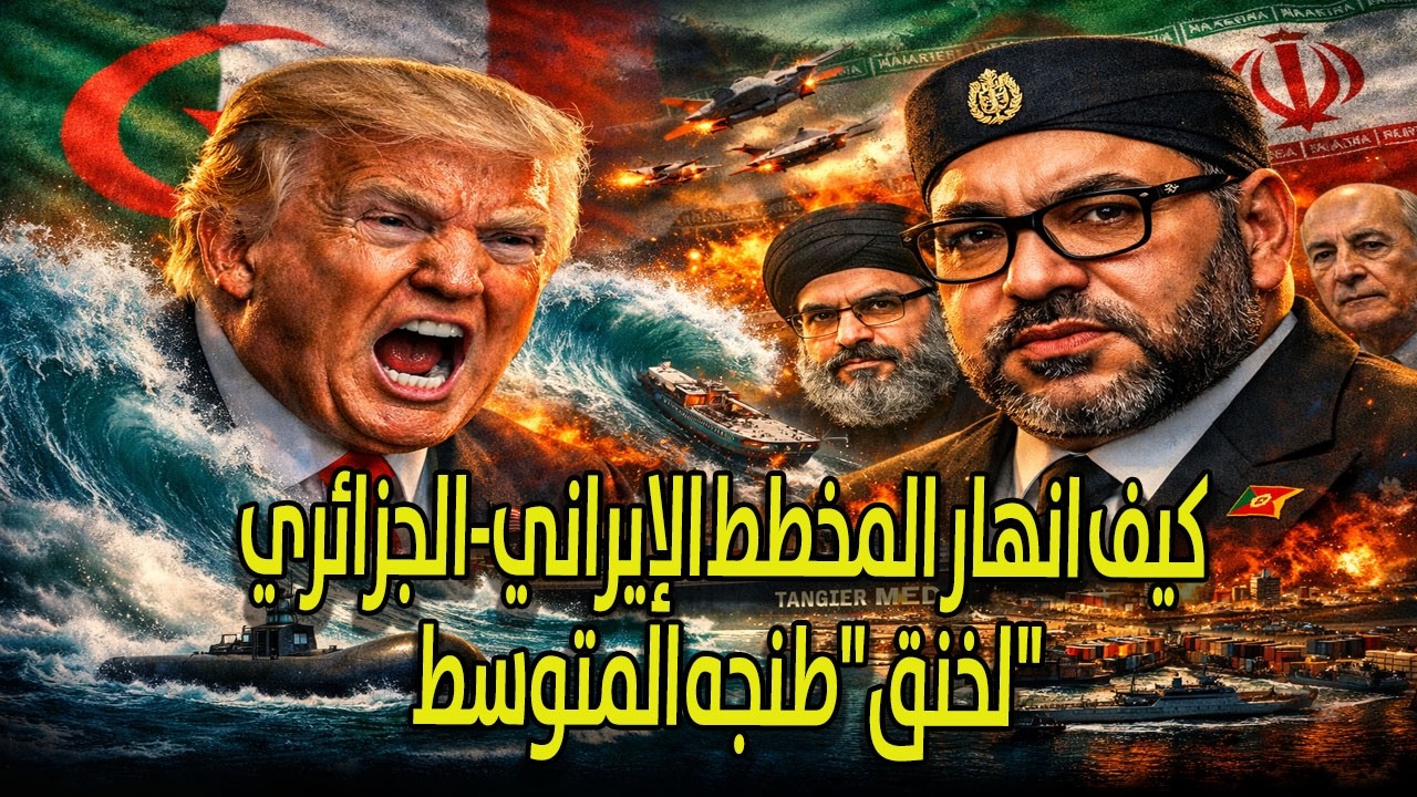 🌍 زلزال بحري: المغرب يبتلع ممرات العالم! شاهد كيف انهار المخطط الإيراني-الجزائري لخنق 