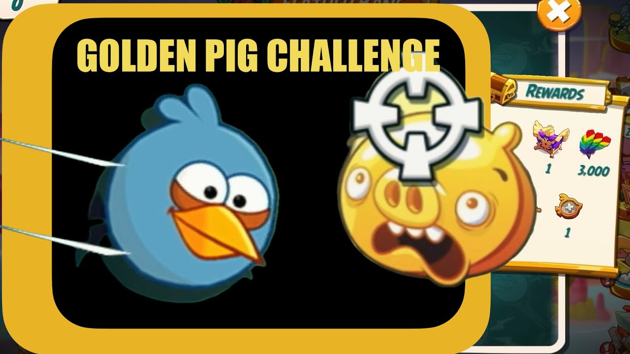 Angry Birds 2 AB2 Испытание золотой свиньи (Синие) 19/06/2026 БЕЗ АЛМАЗОВ!