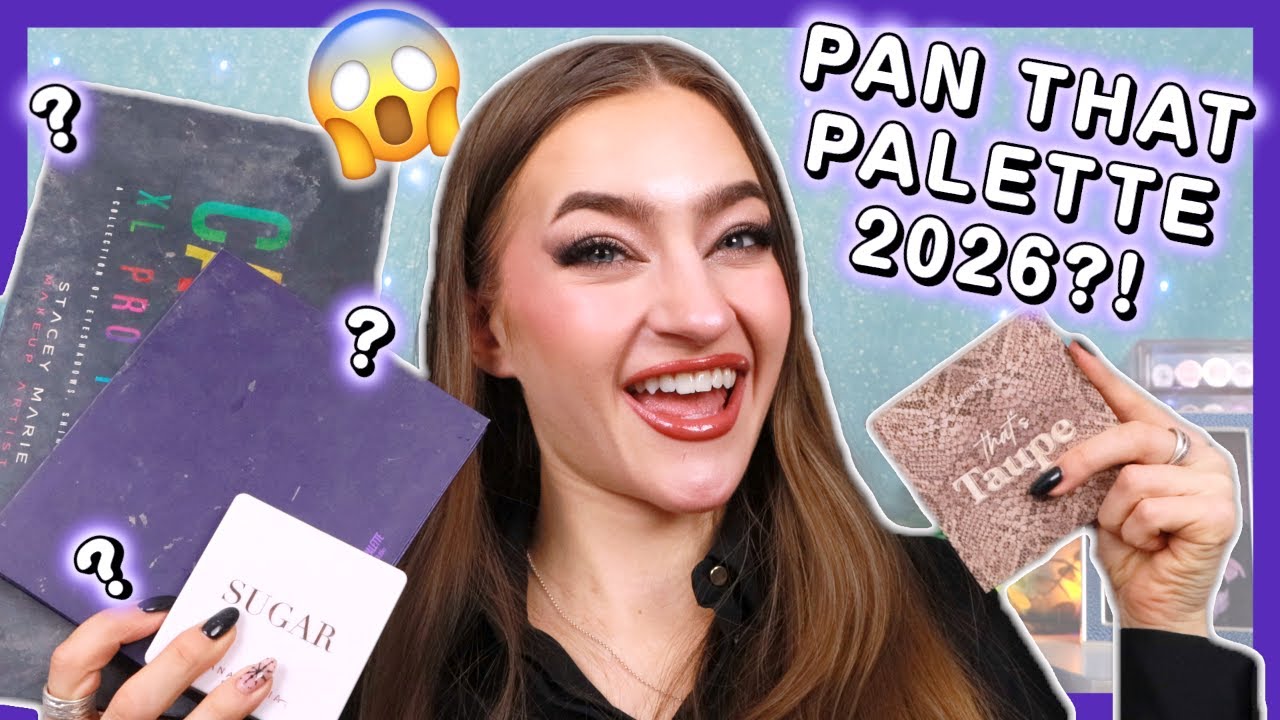Введение в палетку Pan That Palette 2026!! (какая палетка победила?!) и финал That's Taupe!