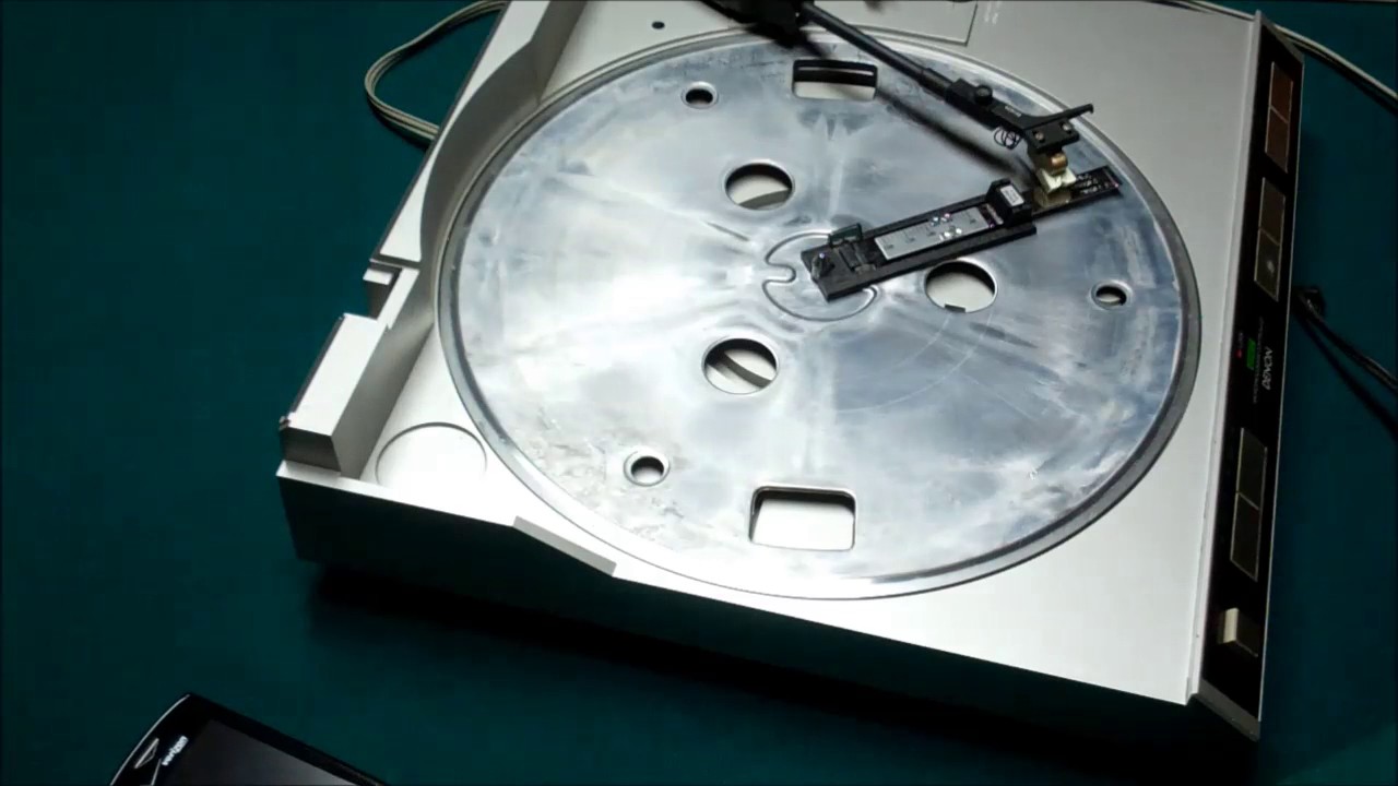 Denon DP-15F Turntable Check Out/Set Up