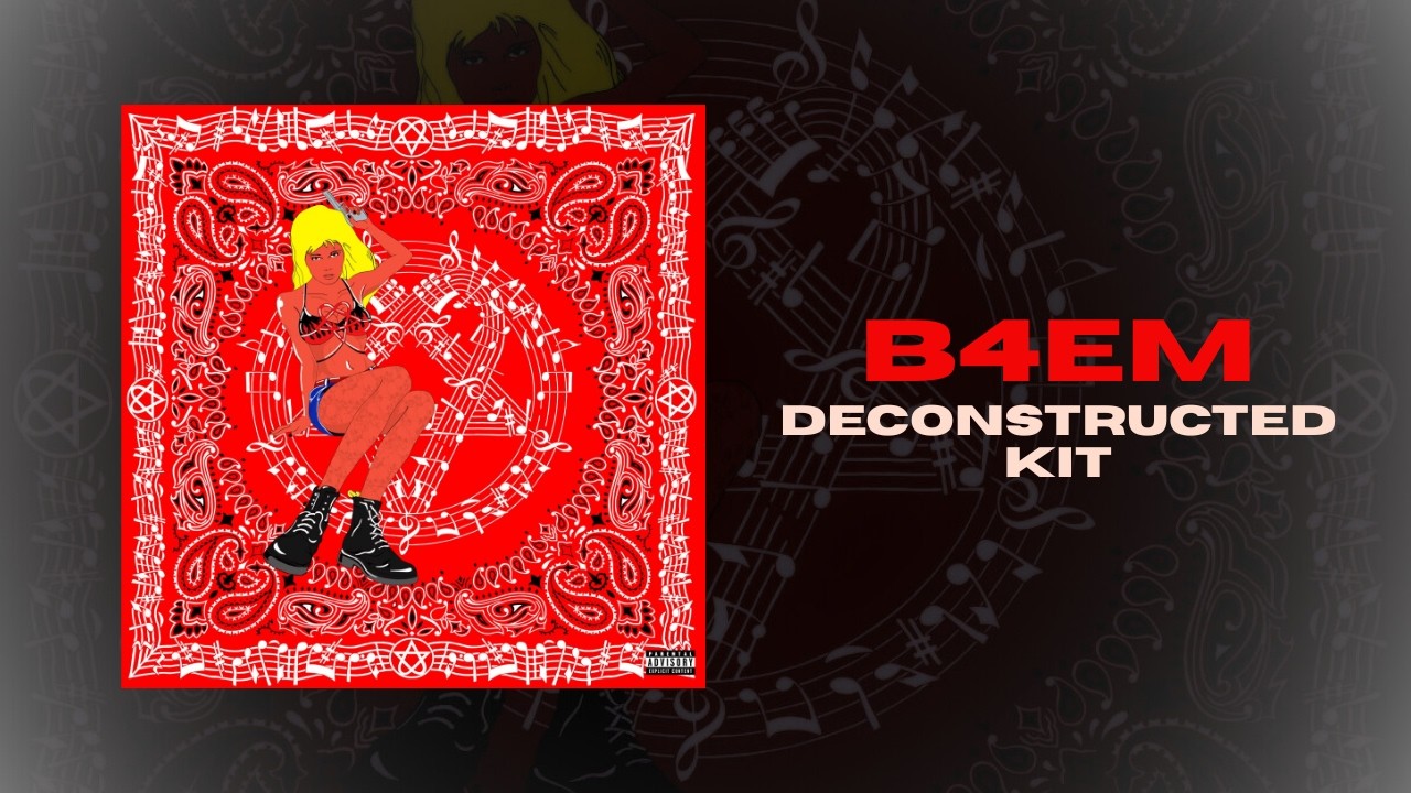 [FREE DRUM KIT] B4EM DRUM KIT (100+ SOUNDS) | NINE VICIOUS DRUM KIT