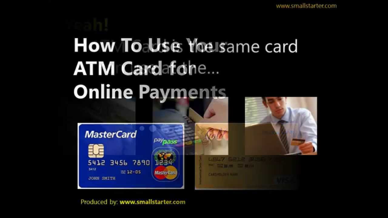 How To Use Your ATM Card for Online Payments