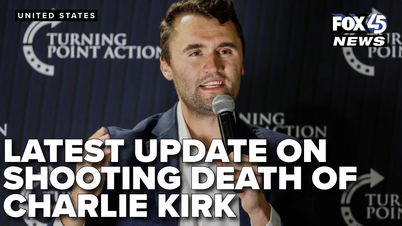 Officials held a press conference with the latest details after Charlie Kirk was shot and killed