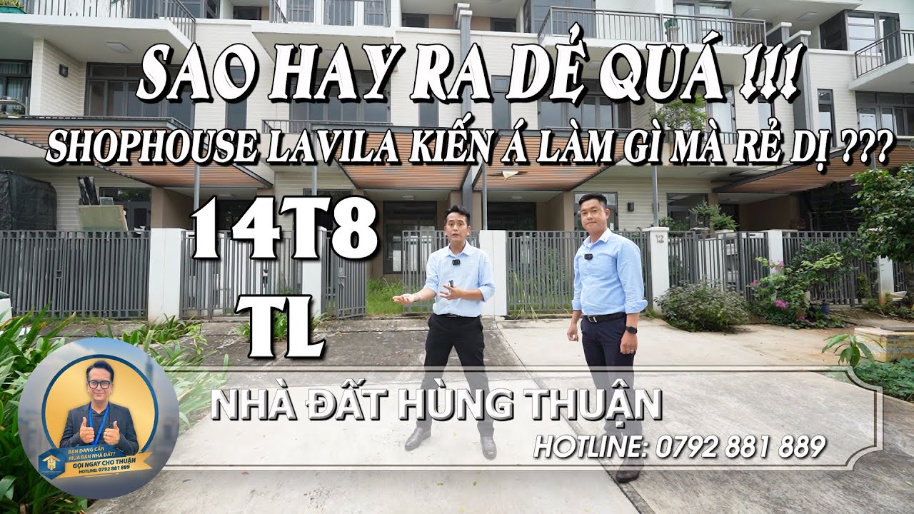 ❇️REVIEW❇️SHOPHOUSE LAVILA KIẾN Á 5,5 x 17,5 GIÁ TỐT NHƯ CHƯA TỪNG TỐT HƠN 14T8 - 2 CĂN 29T