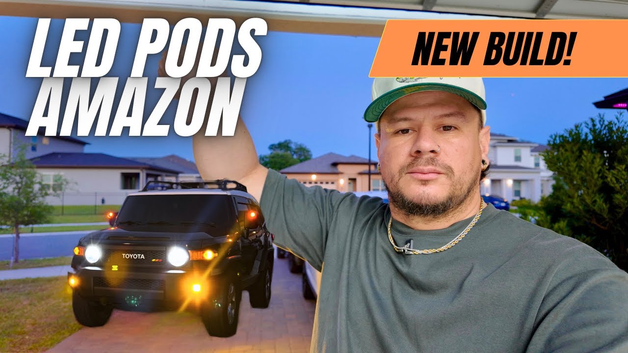 New Build on the Channel: FJ Cruiser LED Pod Light Upgrade!